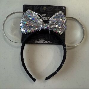 [Disney] NWT Metal and Sequin Mickey Ears